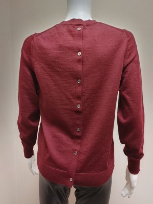 Back Button sweater(1)